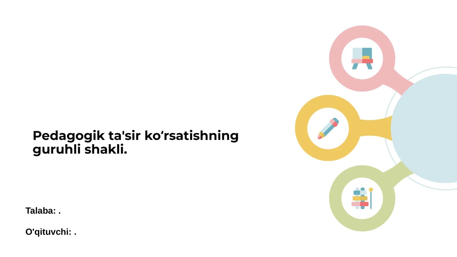 Pedagogik ta'sir koʻrsatishning guruhli shakli