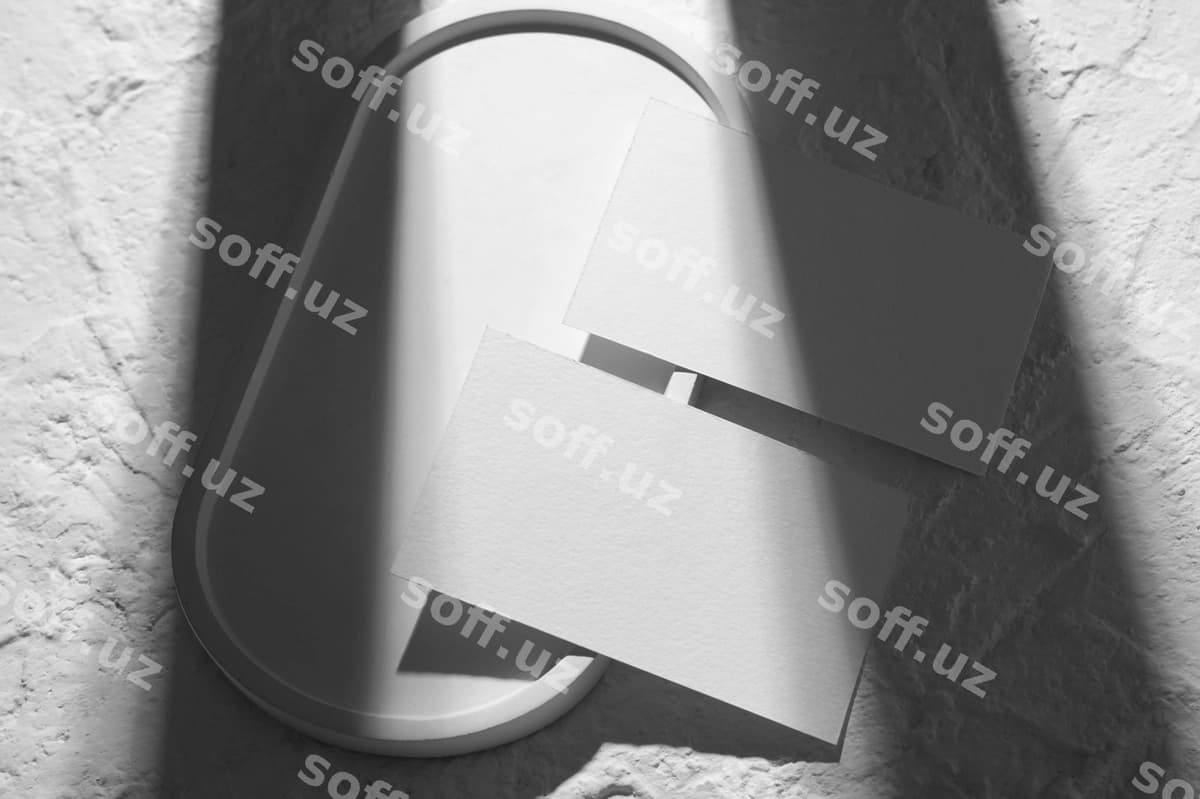 Qozoncha namuna gips teksturasi | Stationery mockup plaster texture