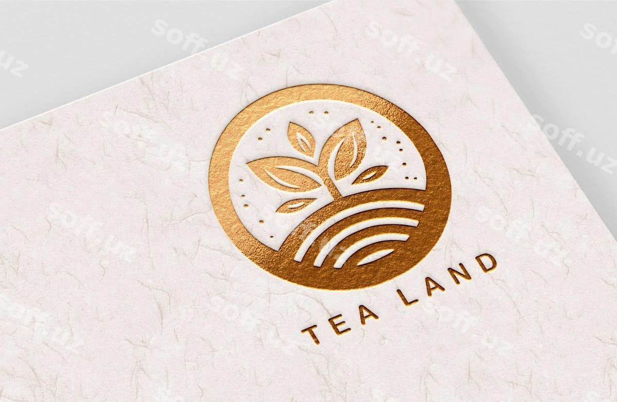 Choy erlari logotipi dizayni | Tea land logo design