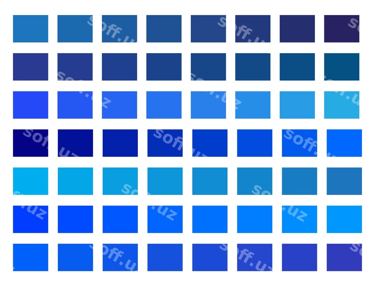 Texnologiya rang palitrasi to'plami | Technology colour palette collection
