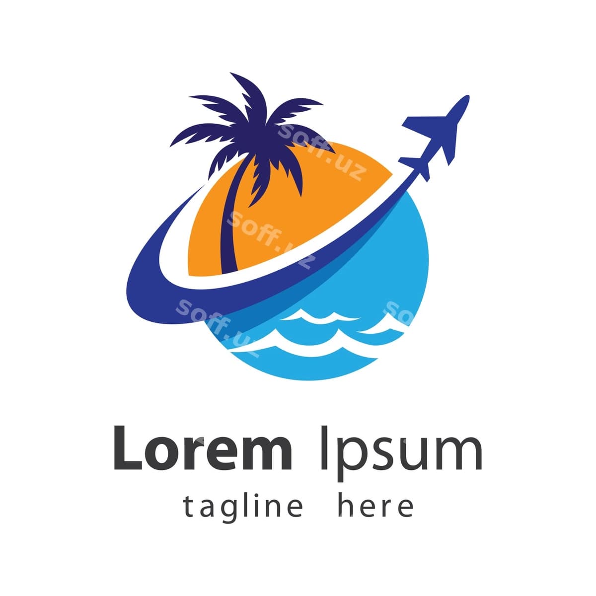 Sayohat logotipi tasvirlari illyustratsiyasi | Travel logo images illustration
