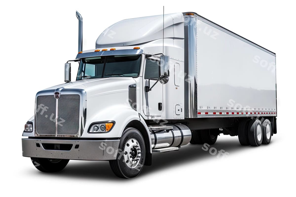 Truck isolat​ed white → **Truck isolat​ed white** | Truck isolated white