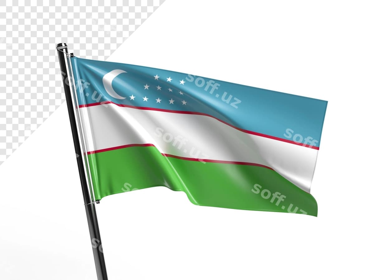 Oʻzbekiston bayroqi | Uzbekistan flag