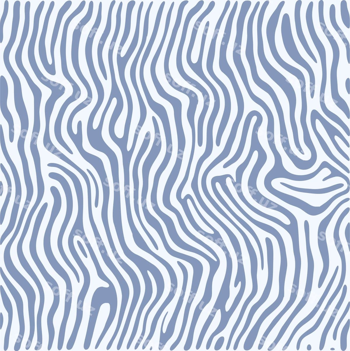 Vektor aslot ko'k naqsh | Vector blue aboriginal pattern