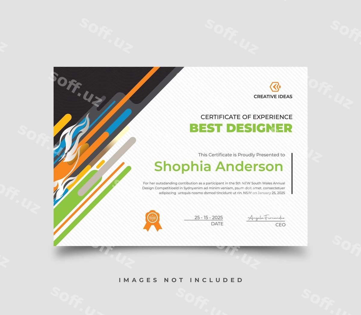 Vektor sertifikat shabloni | Vector certificate template