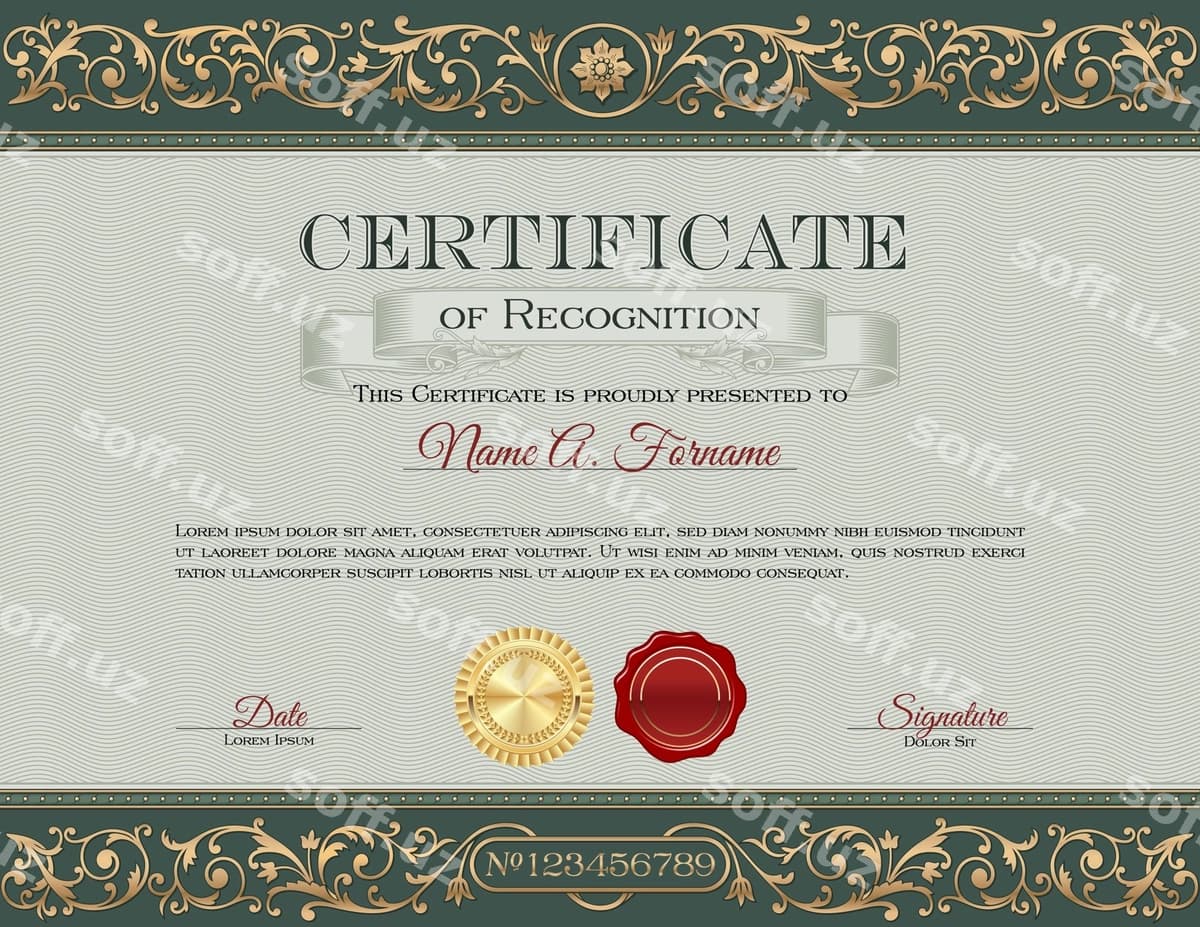 Eski sertifikat tan olish | Vintage certificate recognition