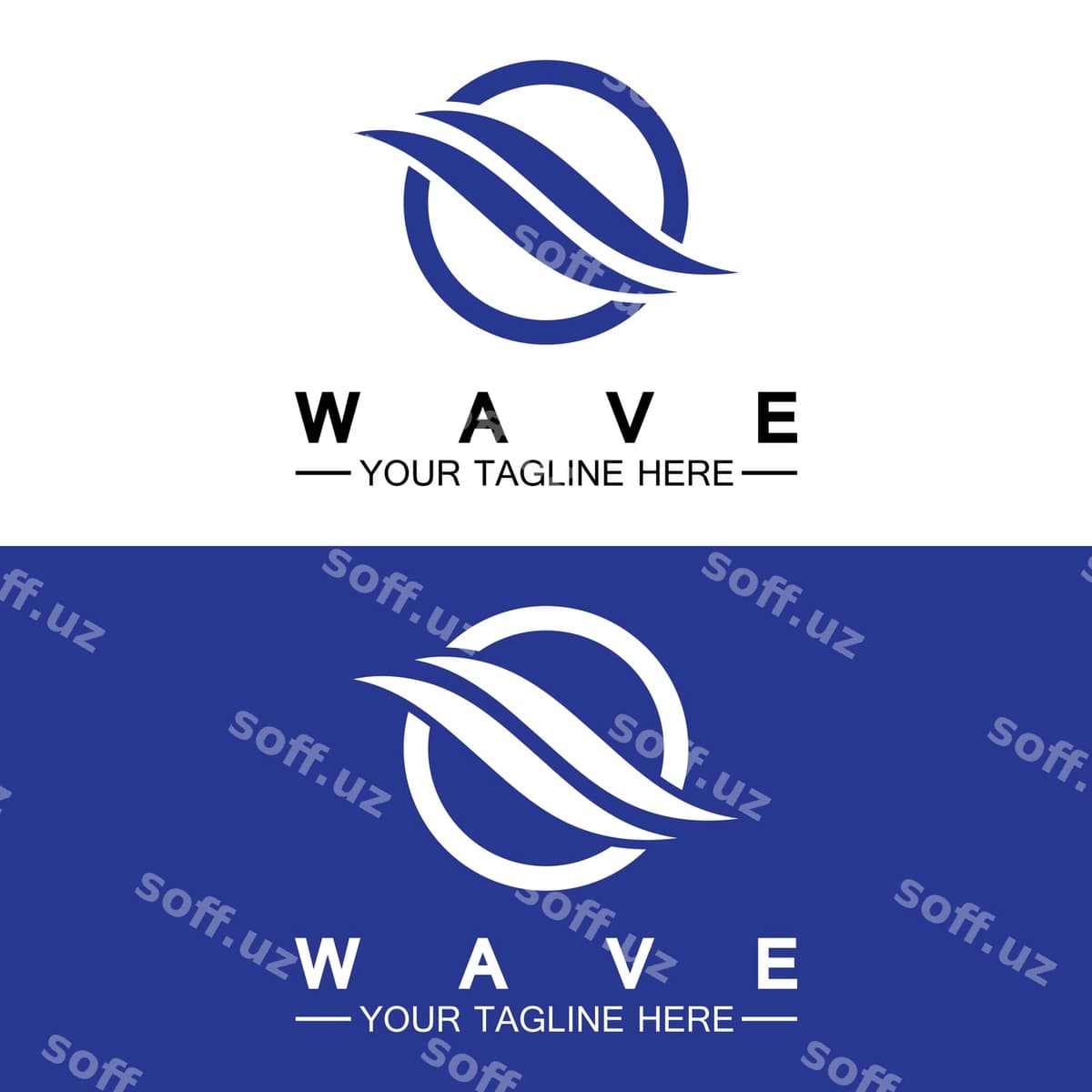 To‘lqin belgi vektor illustratsiya dizayni | Wave symbol vector illustration design