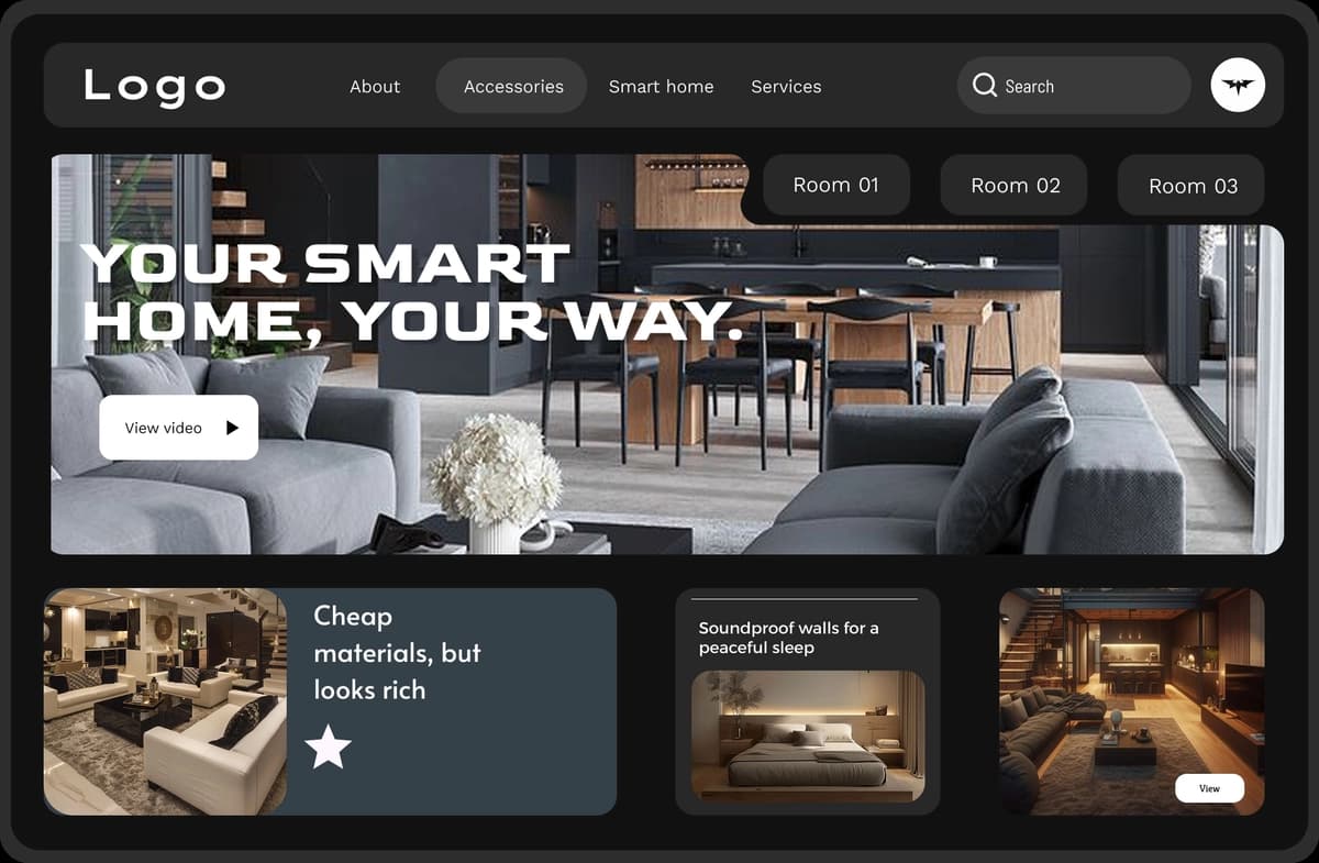 Website uchun idea