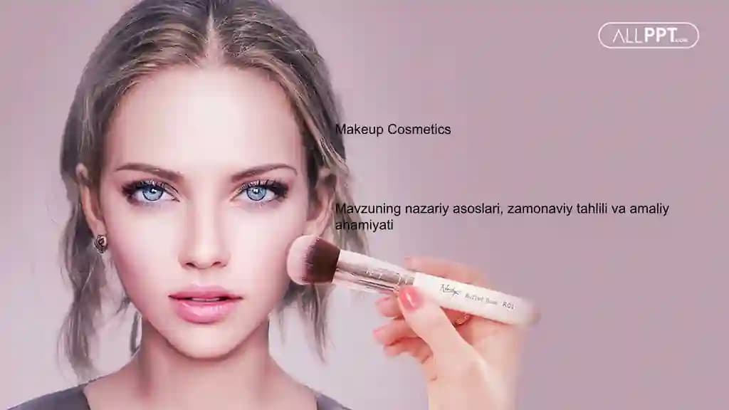 Makeup Cosmetics Taqdimoti (48 Slayd)