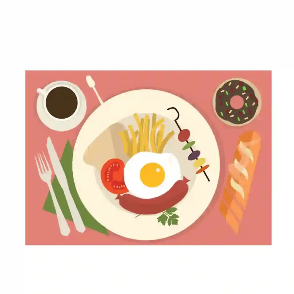 Breakfast illustratsiya