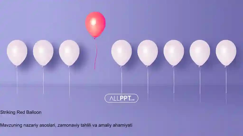 Striking Red Balloon Taqdimoti (48 Slayd)