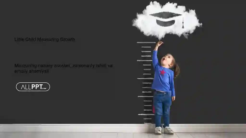 Little Child Measuring Growth Taqdimoti (48 Slayd)