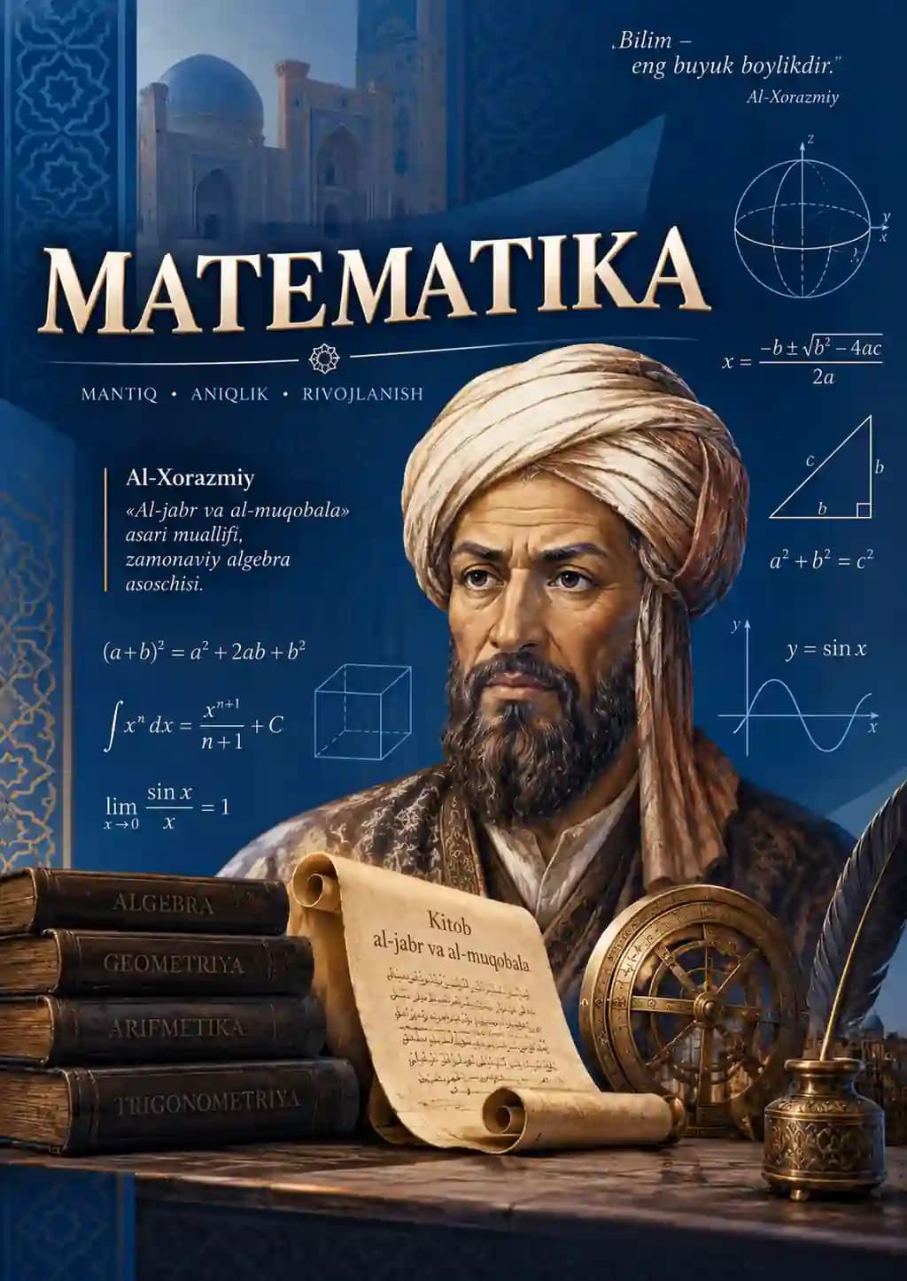 matematka uchun muqova