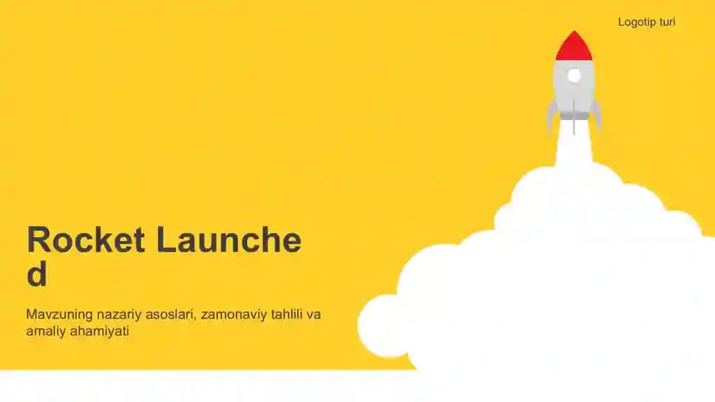 Rocket Launched Taqdimoti (37 Slayd)