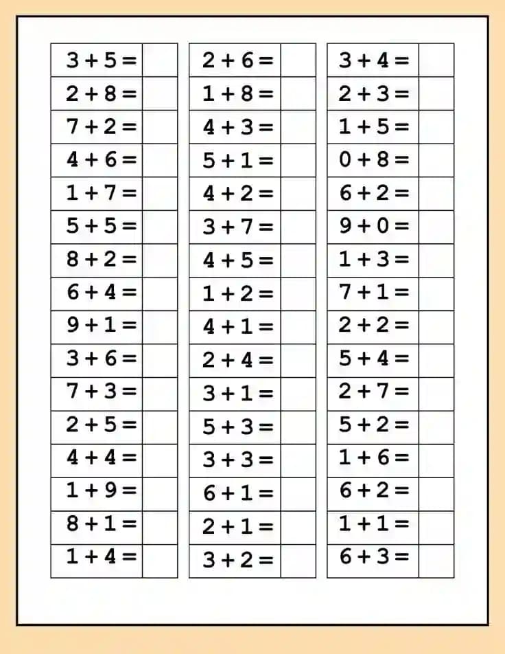 Boshlang‘ich sinf uchun Matematikadan Topshiriq