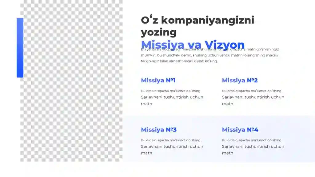 Taqdimoti uchun bepul Missiya va Vision Slayd Taqdimoti (10 Slayd)