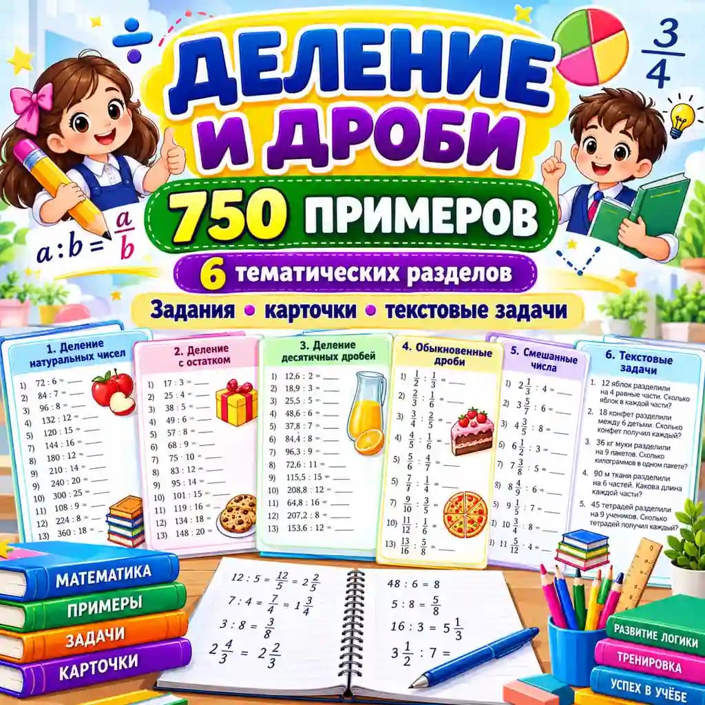 Деление и дроби