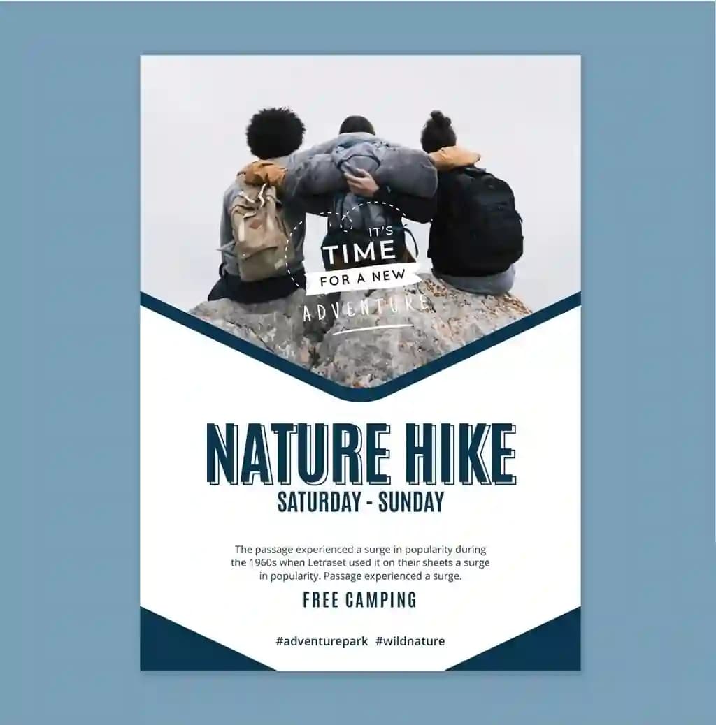 dizayn shablon " Nature Hike