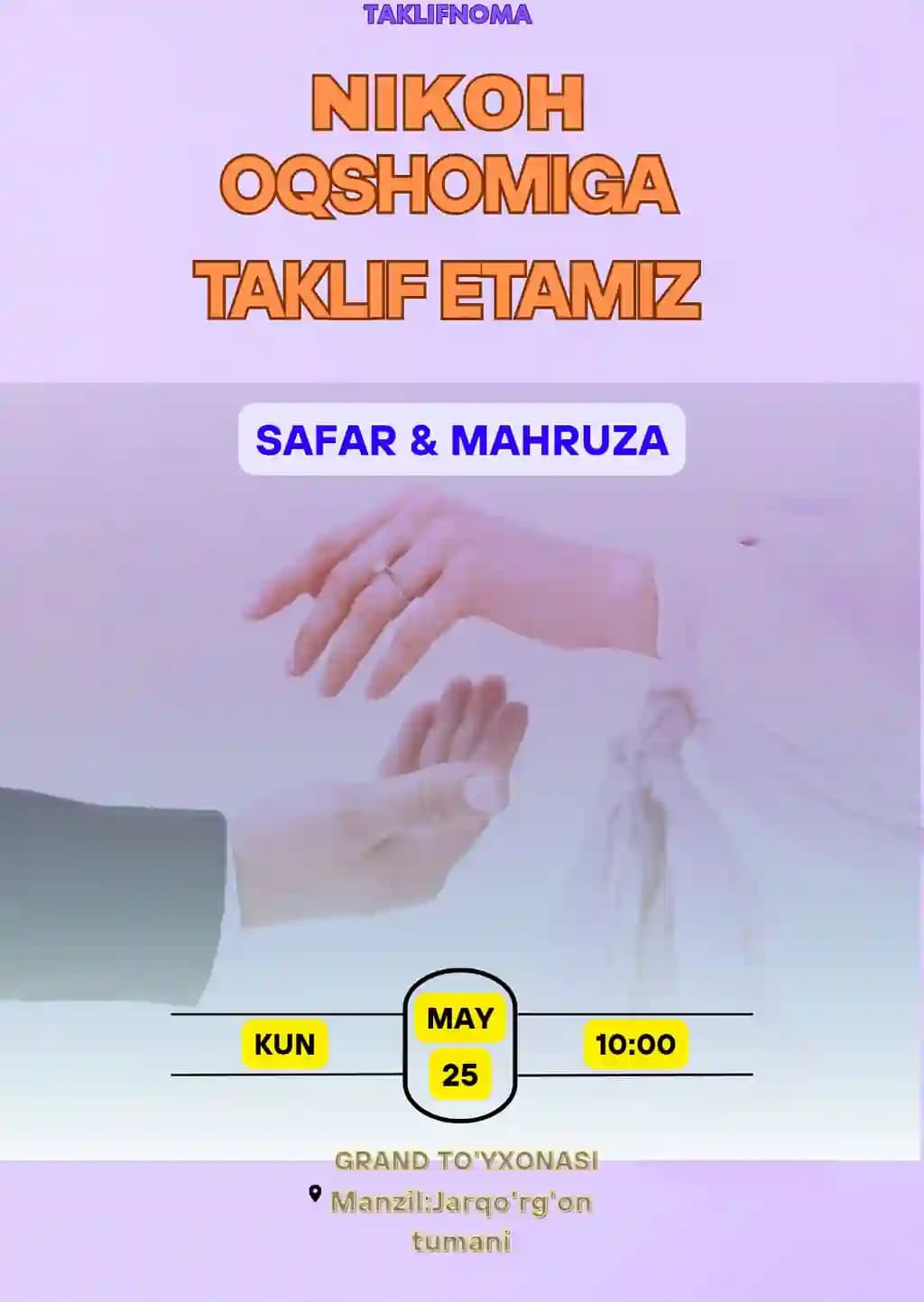 Taklifnomalar