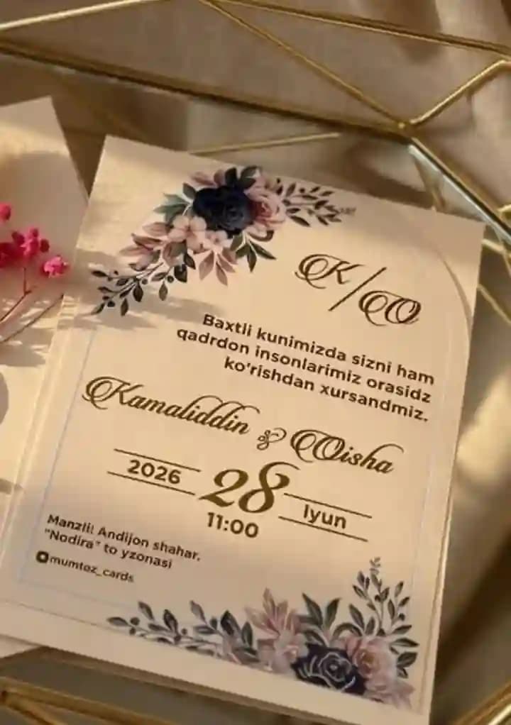 Taklifnoma shablonlari