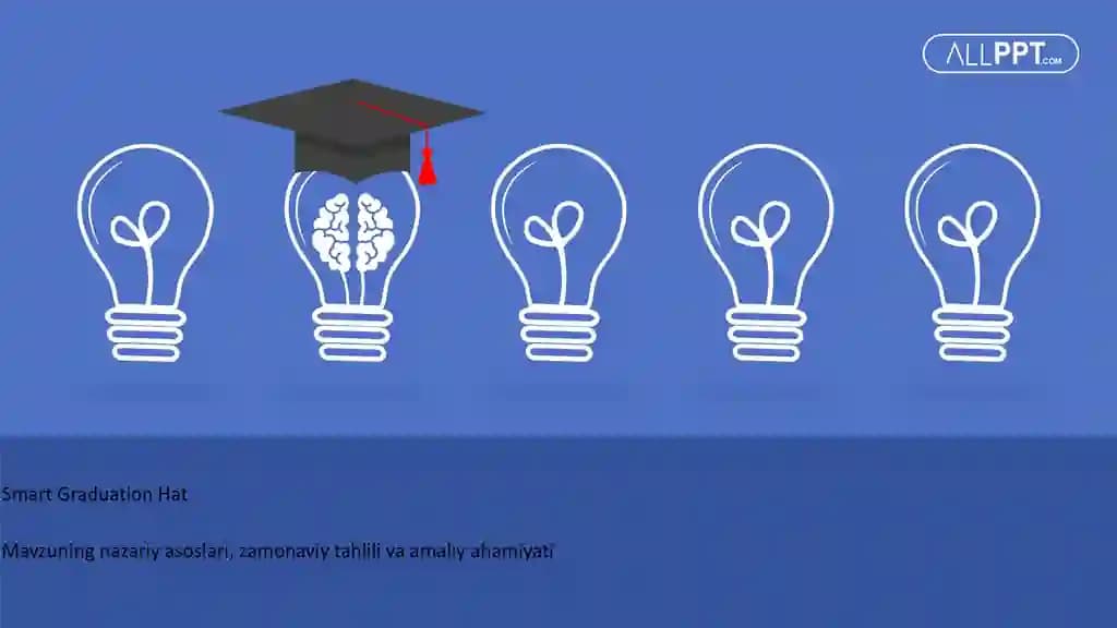 Smart Graduation Hat Taqdimoti (48 Slayd)