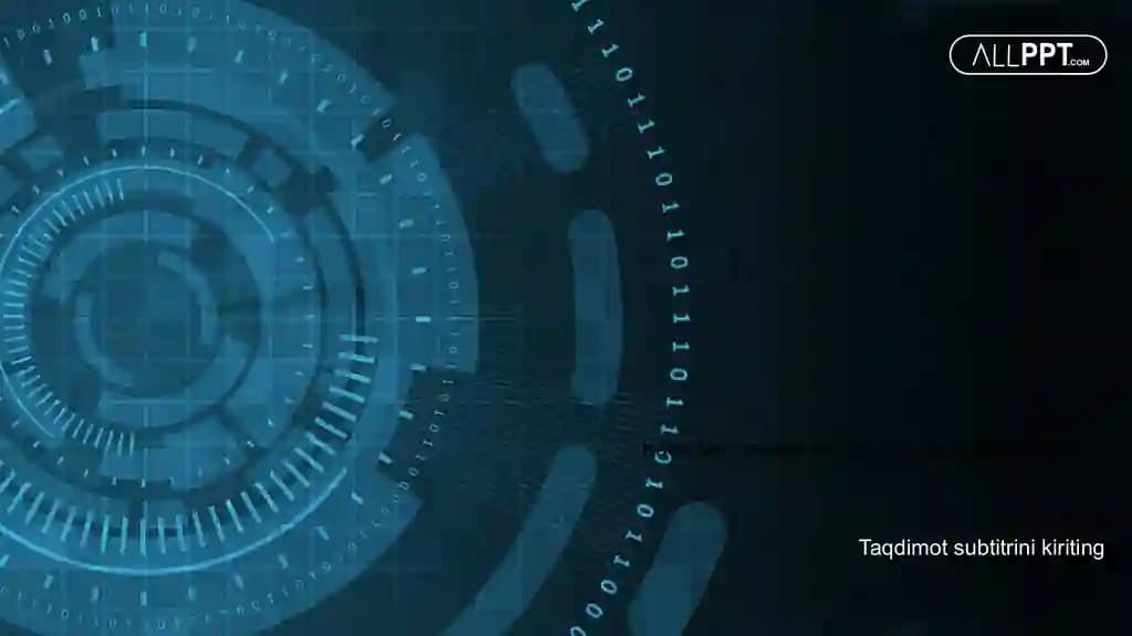 Katta Ma'lumotlar va Big Data Vizualizatsiyasi Taqdimoti (48 Slayd)