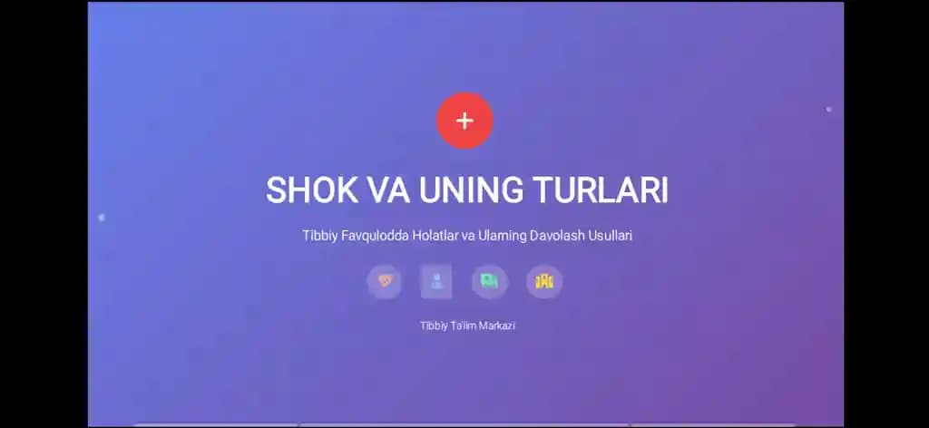 Shok va uning turlari