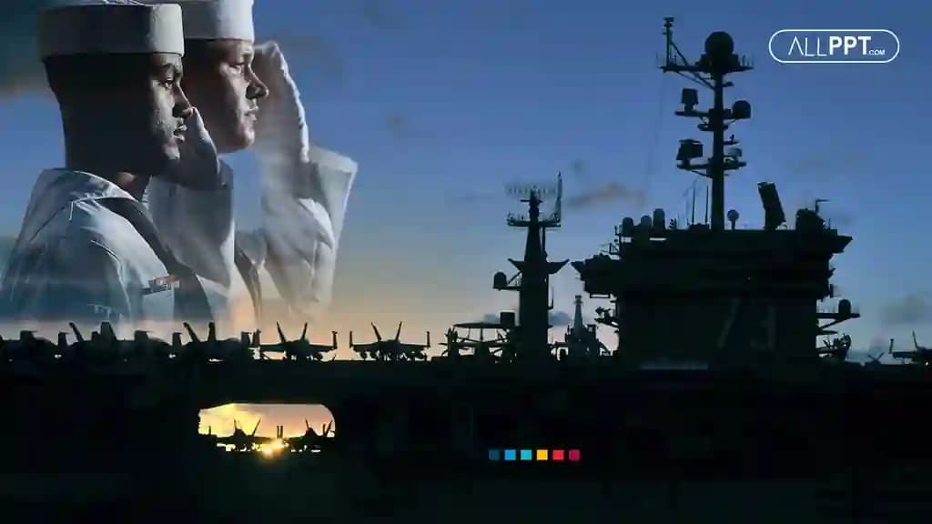 Military Navy Ships Taqdimoti (48 Slayd)