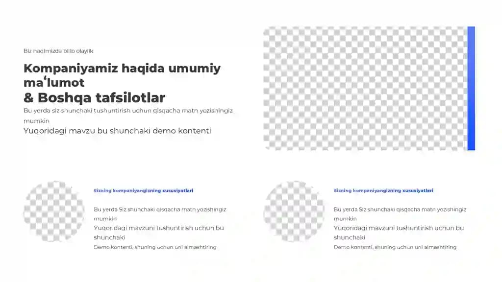 Bepul haqida yoki Loyiha haqida umumiy koʻrinish slayd Taqdimoti (10 Slayd)
