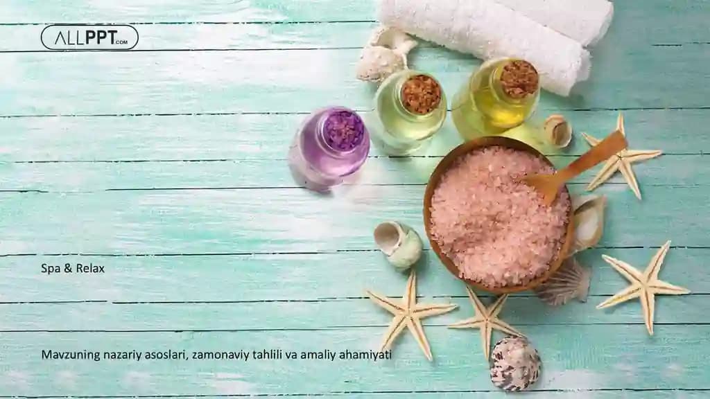 Spa & Relax Taqdimoti (48 Slayd)