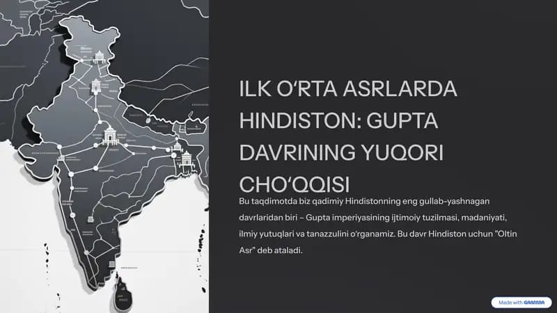 ilk oʻrta asrlarda Hindiston