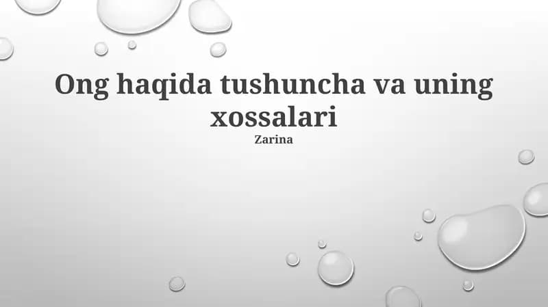 Asal haqida