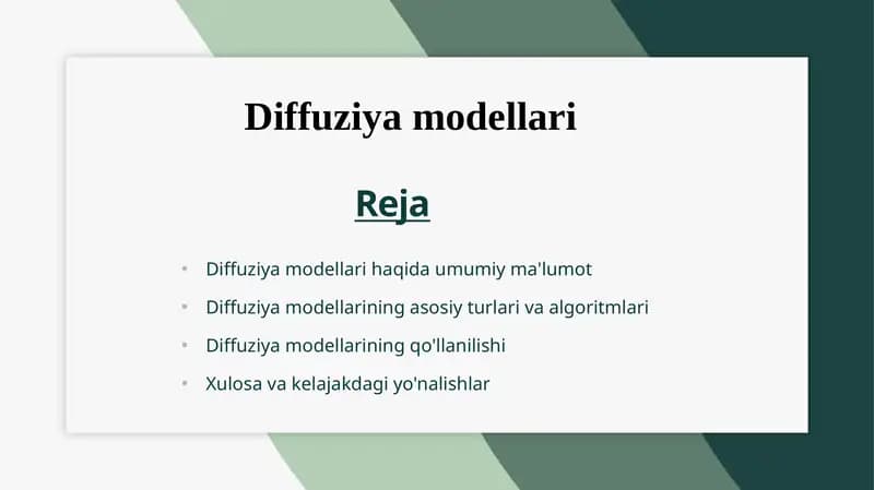 Diffuziyamodellari