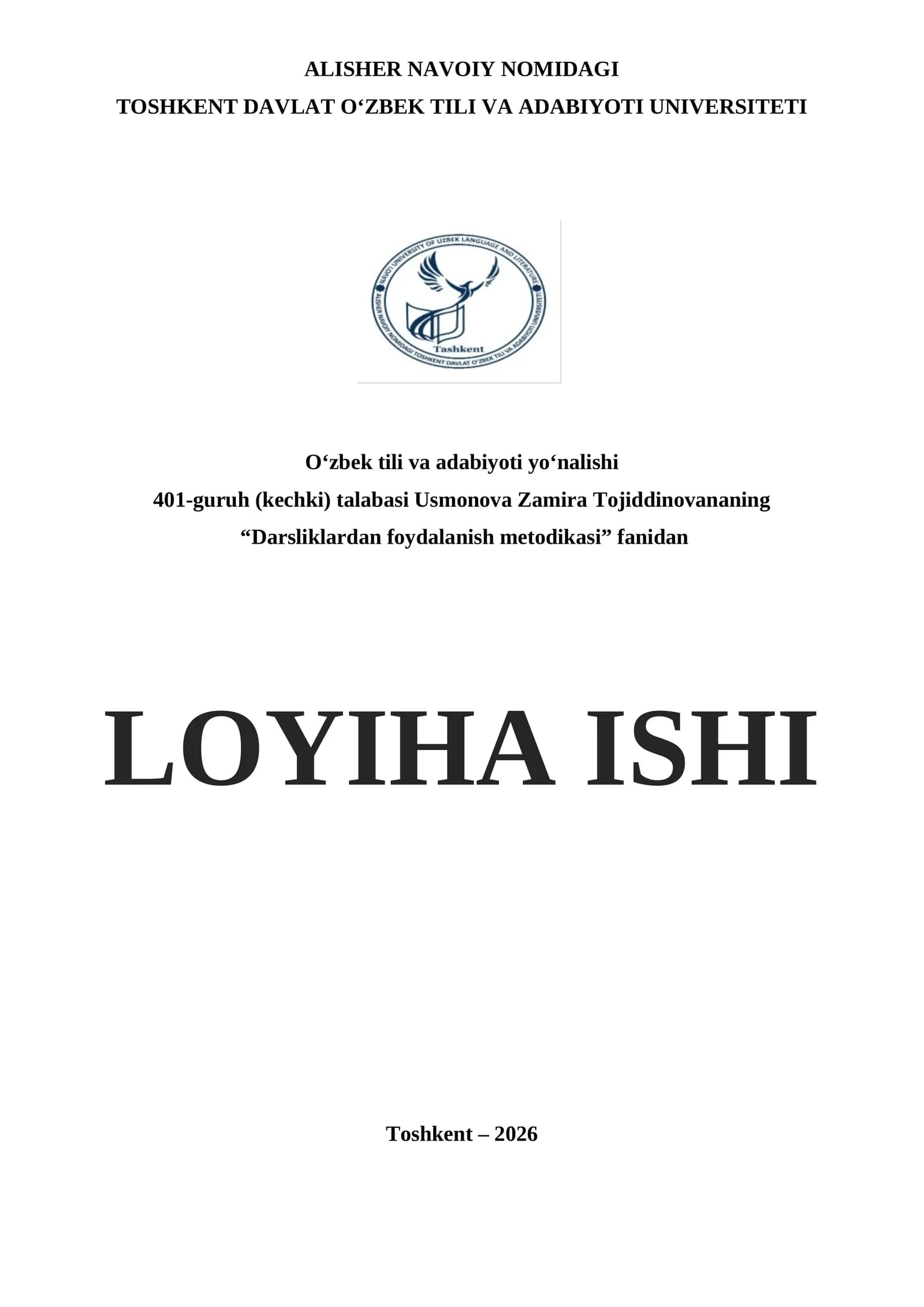 O'qib tushunishga, tinglab tushunish, gapirish va yozish ko'nikmasiga doir topshiriqlar
