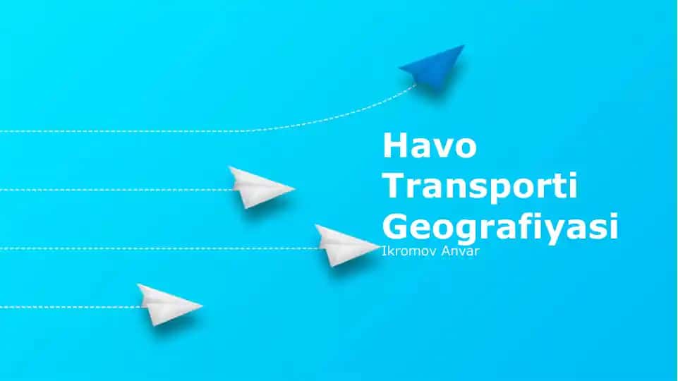 Havo Transporti Geografiyasi