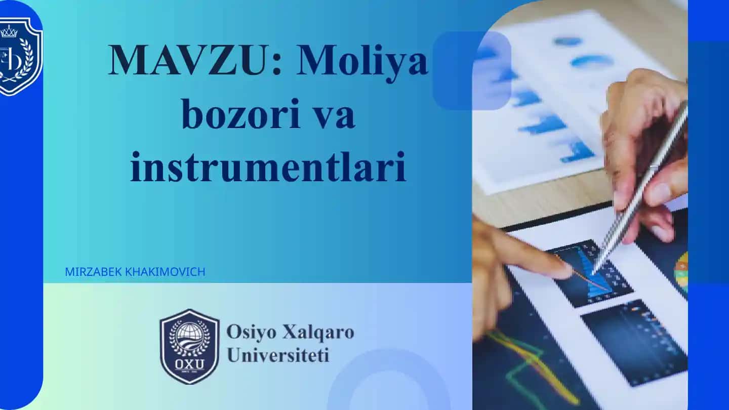Moliyabozori va instrumentlari