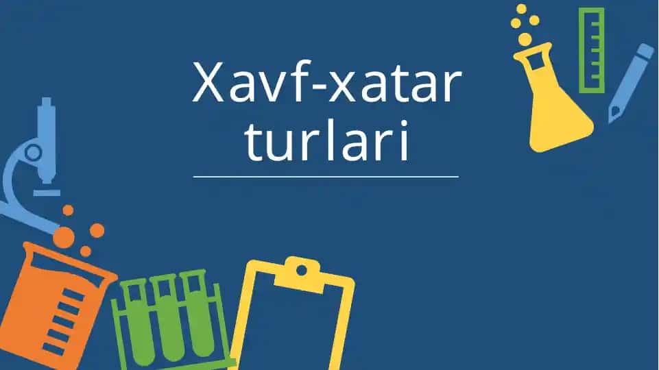 Xavf-xatarturlari
