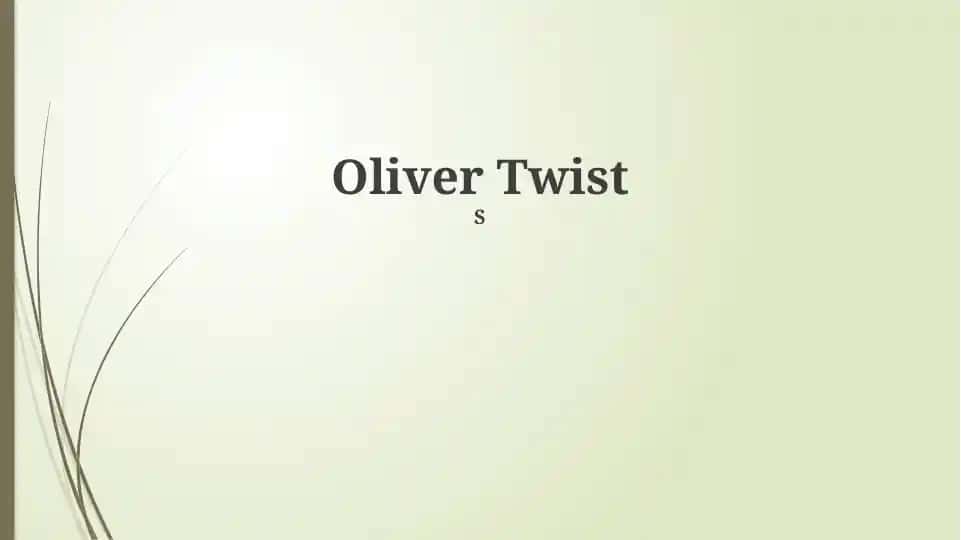 Oliver Twist