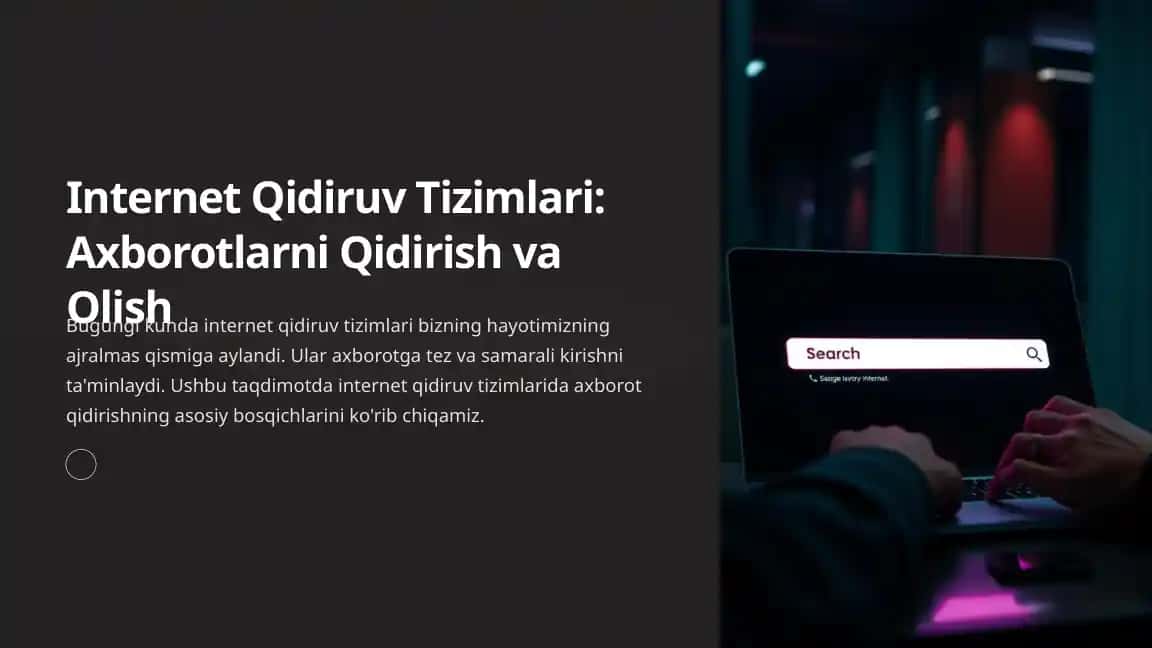Internet Qidiruv Tizimlari