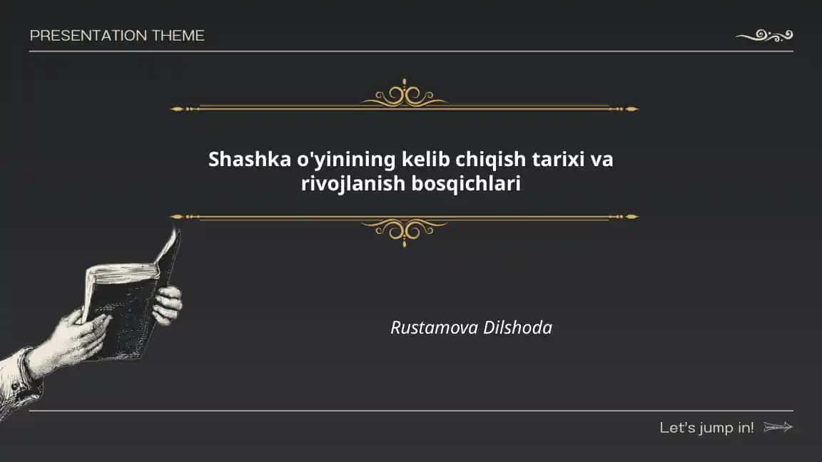 Shashka o'yinining kelib chiqish tarixi va rivojlanish bosqichlari