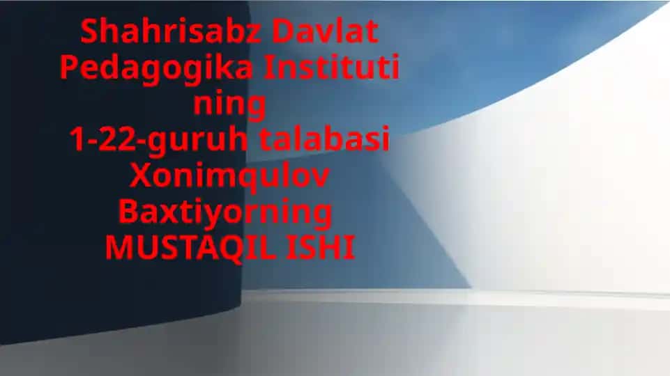Uch tekislikning kesishish nuqtasi