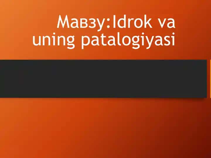 Idrokvauningpatalogiyasi
