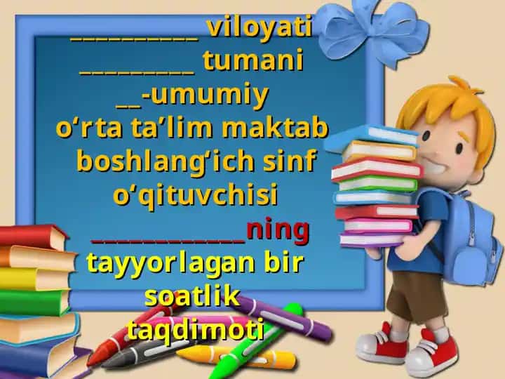Bir soatlik taqdimot
