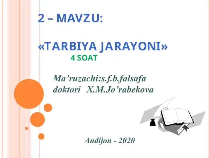 Tarbiya Jarayoni