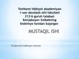Oshqozon suyuqligi tashxisi va davolash
