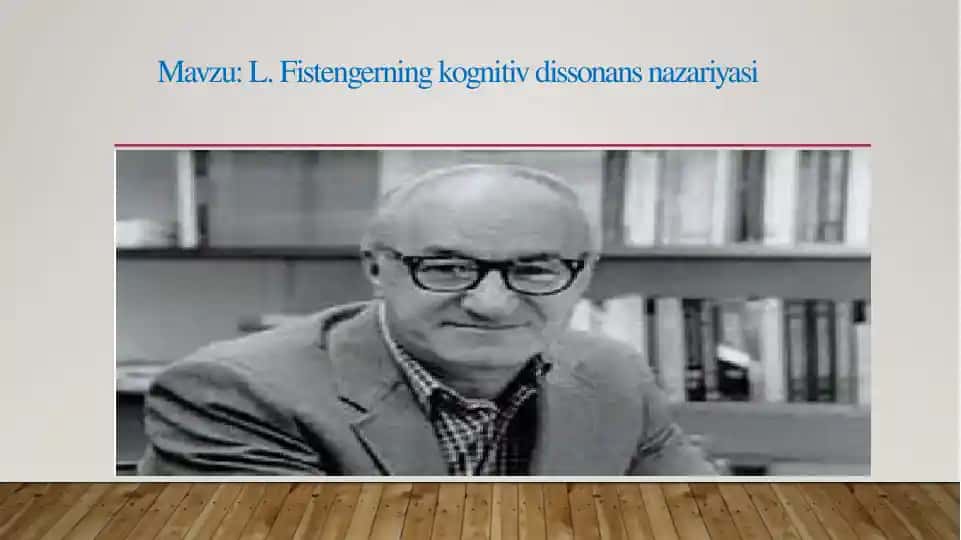 Kognitiv Dissonans Nazariyasi