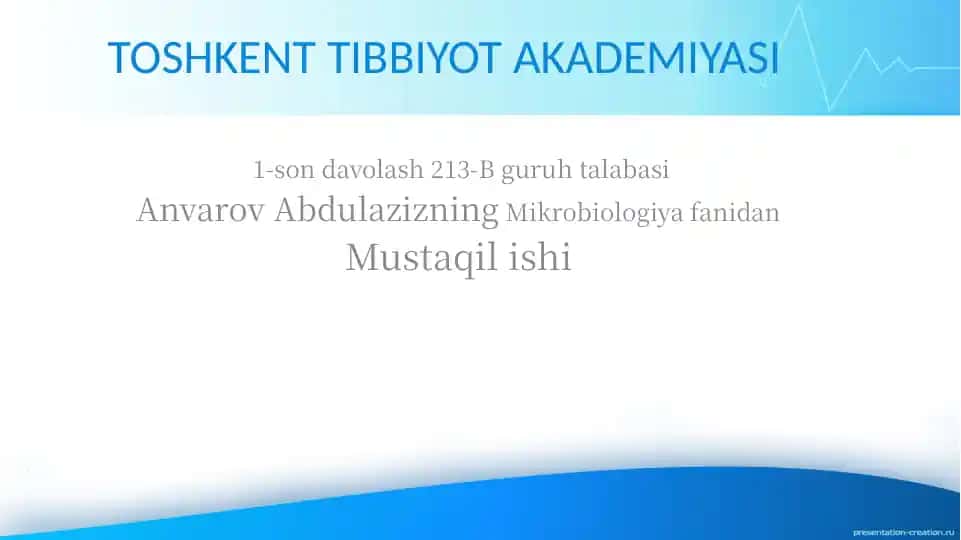 Endogen parazitar kasalliklar