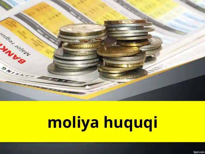 Moliyaviy-huquqiy munosabatlar