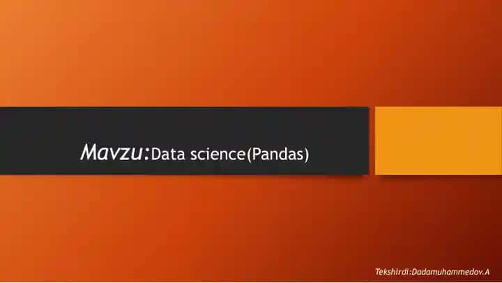 Pandas