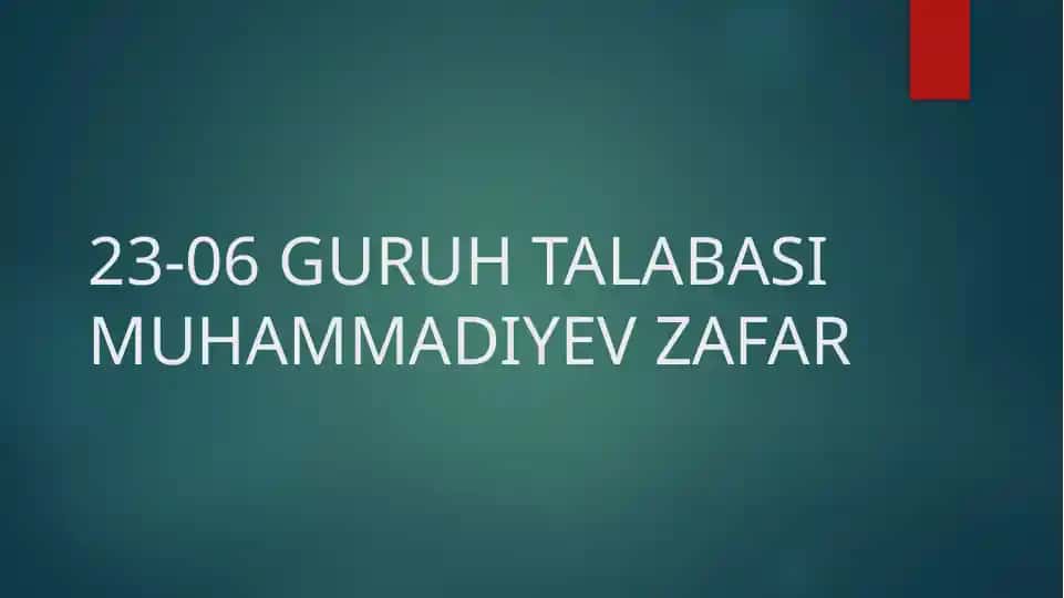 Uch shoxli nerv nevralgiyasi (shamollashi)